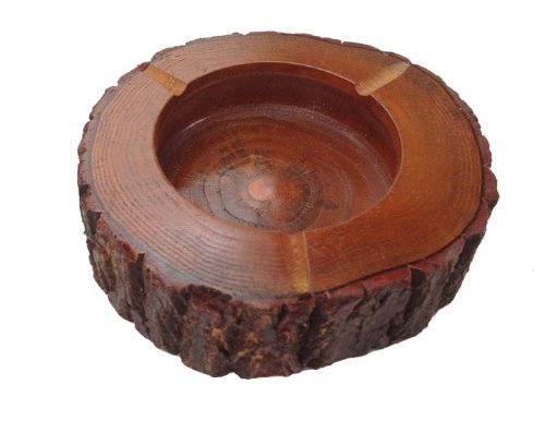 Aschenbecher aus Holz