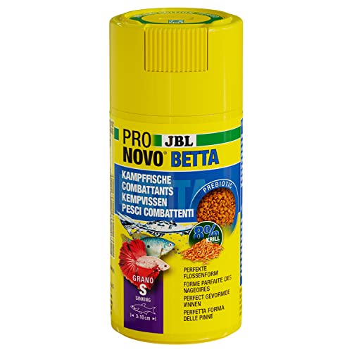 JBL PRONOVO BETTA GRANO Fischfutter-Granulat Klickdosierer Größe S 100 ml