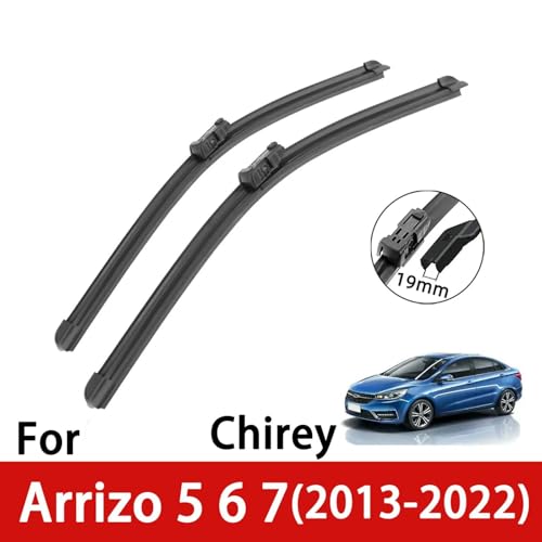 Auto Scheibenwischer Gummi Frontmesser Bürsten Schneider Automobile Teile Zubehör Scheibenwischer Ersatzteile für Chery Arrizo 5 6 7 2016-2019