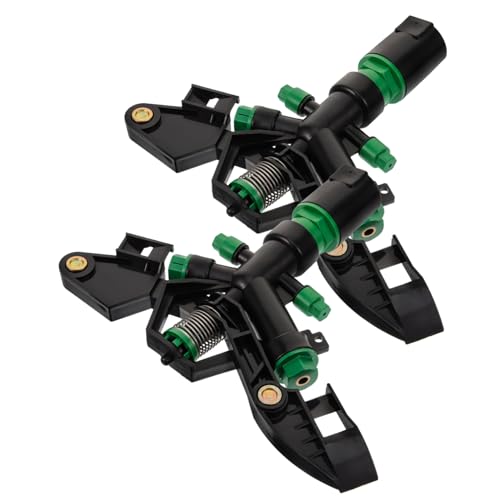 VANZACK 2 Stück 360 Grad Rotationssprinkler Wassersprüher Bewässerungssystem Für Garten Grassprinkler Für Rasen Wassersprinkler Für Garten Automatische Bewässerungsausrüstung