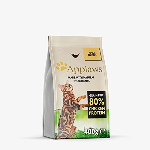Applaws Katze Trockenfutter mit Hühnchen 1er Pack 1 x 400 g