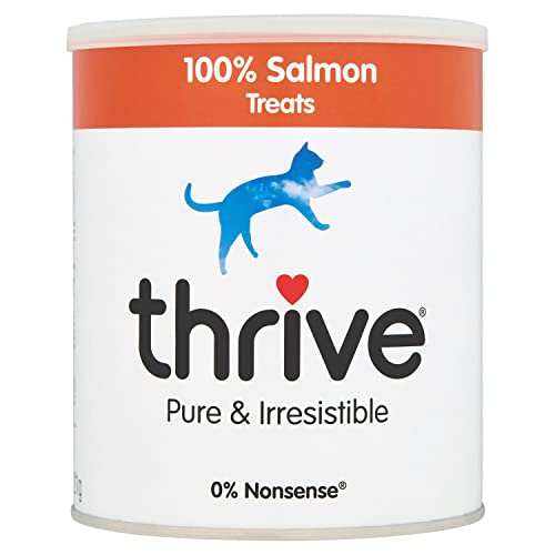 Thrive Katze 100% Lachs Salmon Snack Maxi Tube Box Box Small