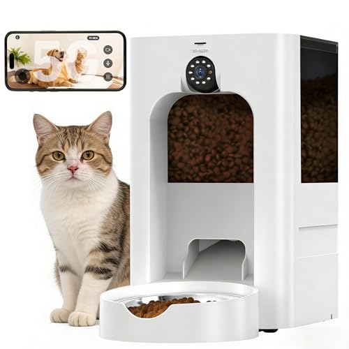 5L Katzen Futterautomat Automatic Futterautomat mit Timer Futternapf