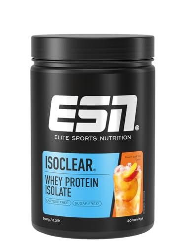 ESN ISOCLEAR Isolate Peach Iced Tea 908g Clear