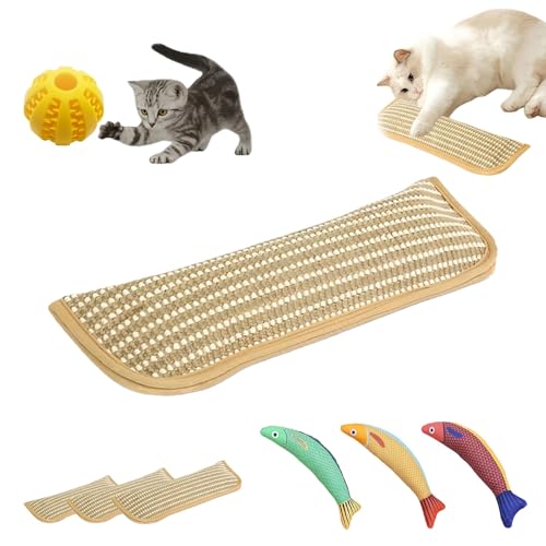 Liocwocne Katzenliebe Dual-Use Katzenminze Kissen für Spiel und Katzenminze Spielzeug Katzenspielzeug Selbstbeschäftigung Kratzfest und Bissfest Möbel Schützen Klein Katzenkissen