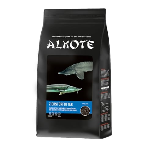 ALKOTE Premium Zierstörfutter 3 mm 4kg