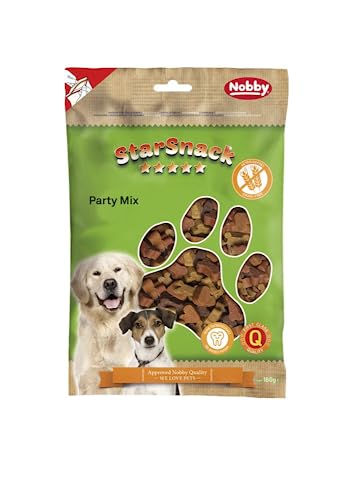 Nobby Hundeleckerli StarSnack Party Mix getreidefrei 180 g Hundeleckerli