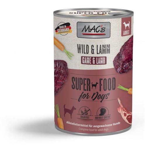 MACs Wild Lamm 6 x 400 g