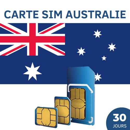 Prepaid-SIM-Karte für Australien Gültigkeit 30 Tage