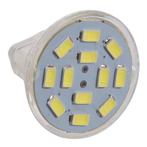 Huhudyy 6W GU4 MR11 LED Spot MR11 12 SMD 5730 570 DC 12V Weiß
