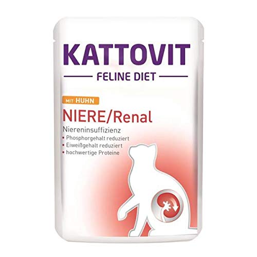 Kattovit Pouch Niere Renal Huhn