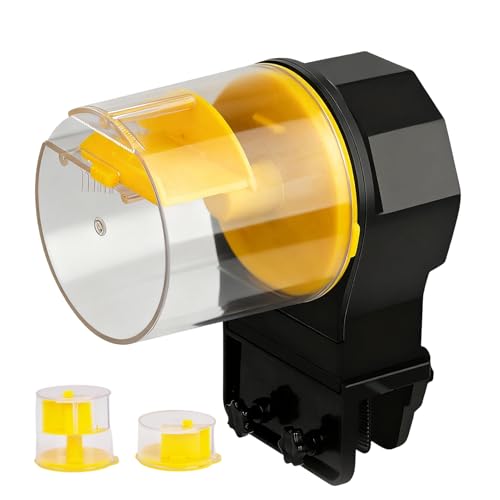 Automatischer Fischfutterautomat - Batteriebetriebener Futterspender - Automatische Futterautomaten Für Aquarium Urlaub Zuhause Haustierhandlung Betta Schildkröte