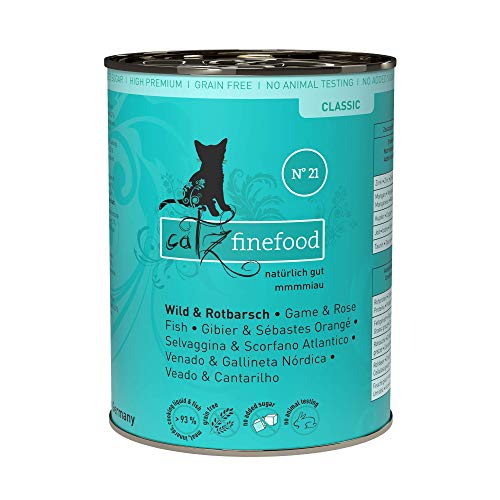  N 21 Wild Rotbarsch Kartoffel Heidelbeere 6x 400g Dosen