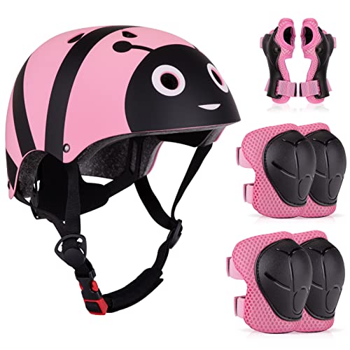 Kinderhelm für 1 2 3 4 5 Jahre Mädchen Jungen Größe 50-54 cm Verstellbar Kinder Fahrradhelm Jugend Skaterhelm Helm für Fahrrad Skateboard Scooter Motorrad