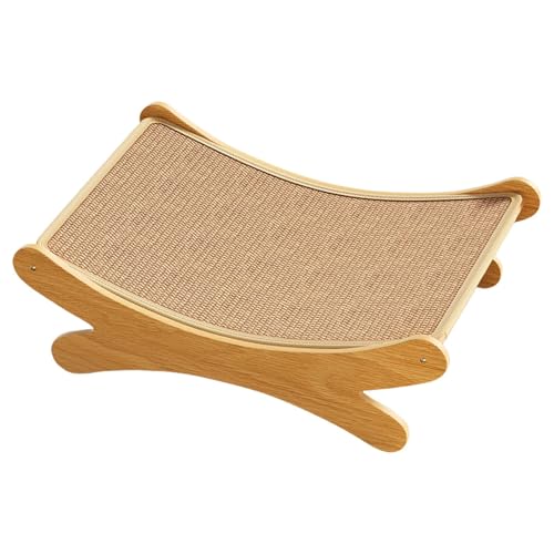 Katzenbett Katzenbett Katzenbett atmungsaktiv strapazierfähig 2 in 1 Katzen Lounge Bett Nest für drinnen draußen ca. 50 x 33 x 16 cm Material Sisal