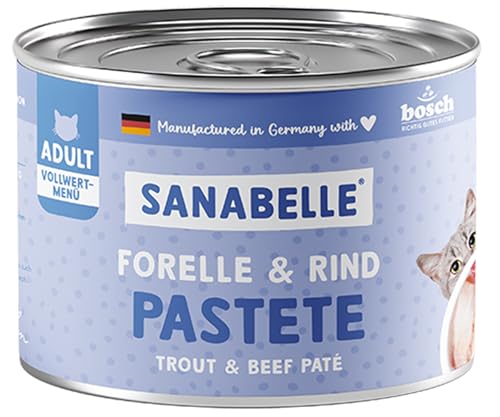 Sanabelle Nassfutter Leckerbissen mit Forelle Rind 6 x 195 g 1.17 kg