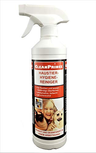 Haustiergeeignet Hygiene Reiniger Haustierhygienereiniger 0 5 Liter Reinigungsmittel Desinfektion Reinigungsspray Geruchsneutralisierer Pets Hunde Katzen Hasen