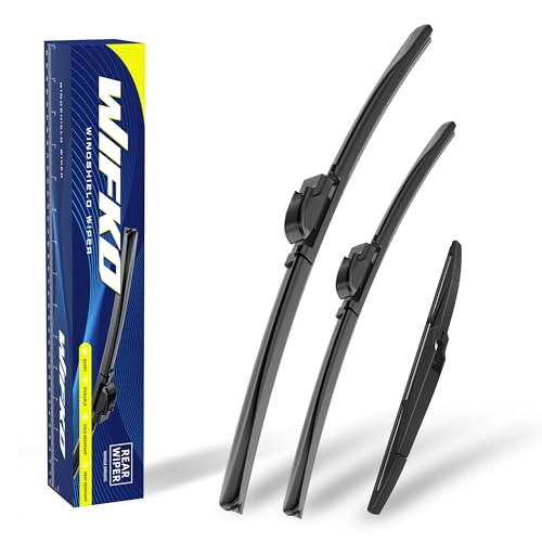 Wifko Kompatibel für Hyundai i10 MK3 2020 2025 Wischerblätter Vorne Hinten Frontscheibenwischer und heckscheibenwischer Auto Zubehör