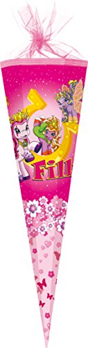 Nestler Princess Pferd Schultüte Zuckertüte 85cm Tüllverschluß