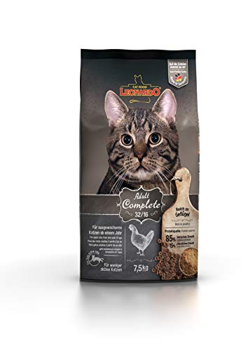 Leonardo Adult Complete 32 16 7 5kg Katzenfutter Trockenfutter für Katzen Alleinfuttermittel für ausgewachsene Katzen Aller Rassen ab 1 Jahr