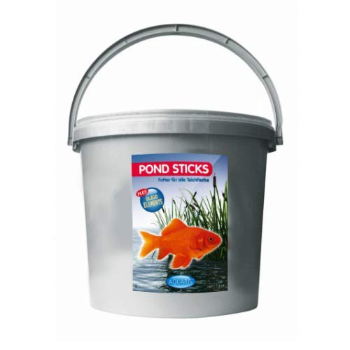 Aquaris Pond Sticks 1200g 15 L   für Teichfische trüben Nicht das Teichwasser enthalten viele Nährstoffe mit nützlichen Elementen