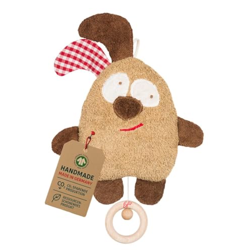 Efie Bio - Spieluhr beige kontrolliert biologischer Anbau organic Made in Germany GOTS zertifiziert nachhaltig Melodie Mozart Schlafe mein Prinzchen schlaf ein