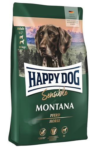 Happy Dog Supreme Sensible Montana M 10 kg - Trockenfutter Geschmacksrichtung Pferd
