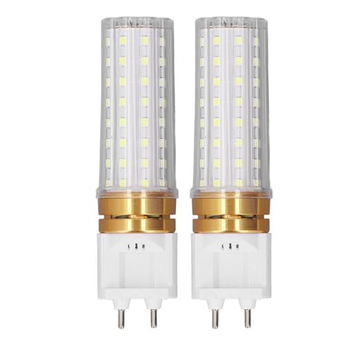 Srliya LED Mais Glühbirne 2 Stück G12 LED Mais Glühbirne 1500lm 15w Hohe Farbe Rendering 2 Pin Basis LED Mais Glühbirne Für Straße Lager Garage Netural Light