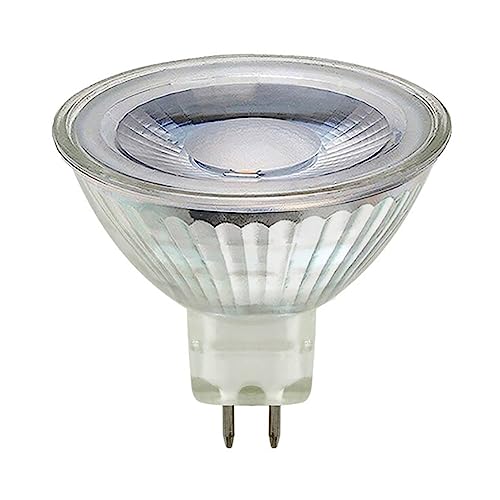 NCC-Licht LED Leuchtmittel Glas Reflektor MR16 5W GU5 3 12V 350lm warmweiß 2700K 38 DIMMBAR