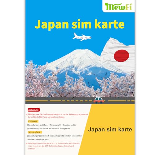 Japan SIM-Karte Japan Reise-SIM-Karte. 3-in-1 Prepaid-SIM-Karte. Internationale SIM-Karte für Geschäftsreisen. 4G Betriebsnetz unbegrenzte Geschwindigkeit 10GB für 15 Tage