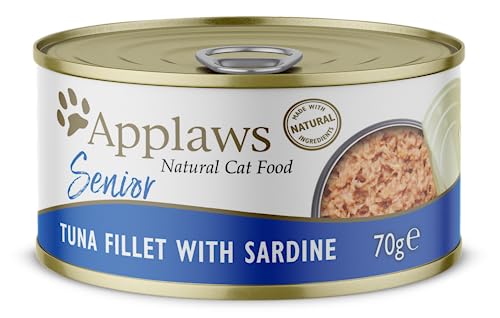APPLAWS Cat Senior Dose Atun und Sardine 24 x 70 g