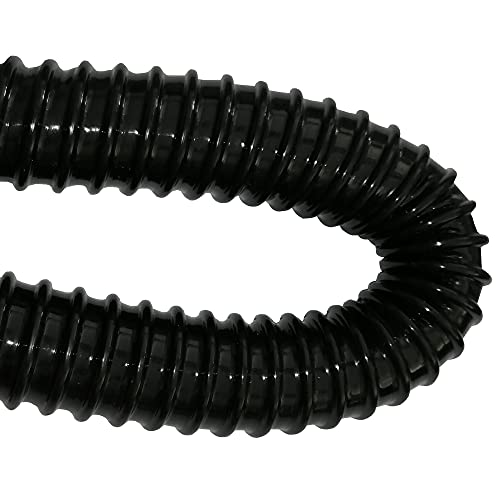 Fa.ars Abwasserschlauch schwarz 1 m 38 mm Spiralschlauch Wohnwagen Teichpumpe Wohnmobil Teich
