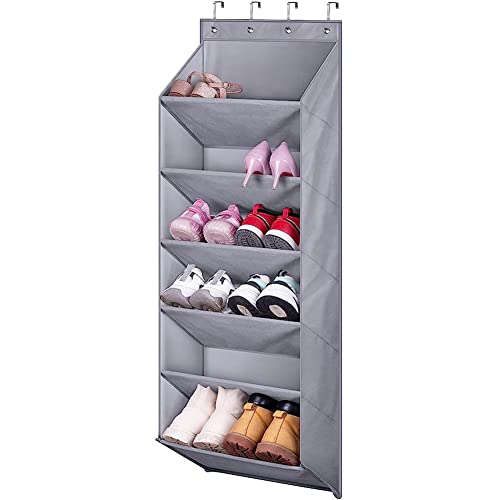 Kliplinc T R Tiefen f r 12 Paar Schuh Organizer f r die Schuhaufbewahrung im Schr Nken und Schlafs Len Schmalen T Ren