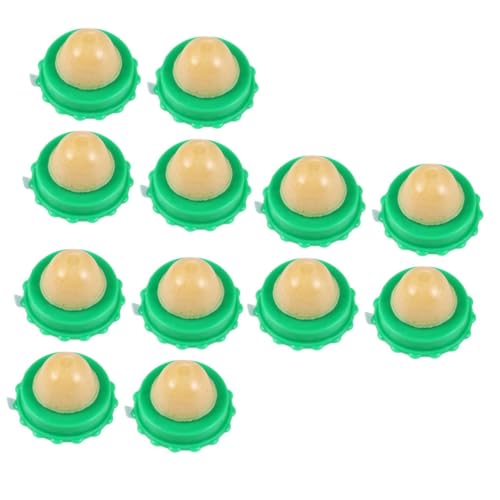 DOITOOL 12 Stück Katzennascherei Catnip Lutscher mit Vitamin Katzenpudding Natürlicher Katzensnack für Kätzchen Sicherer Schlecksüßer Snack mit Katzenminze Spielerisch und Gesund