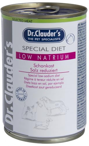 Dr.Clauder s Nassfutter SPECIAL DIET Low Natrium 400g für Hunde