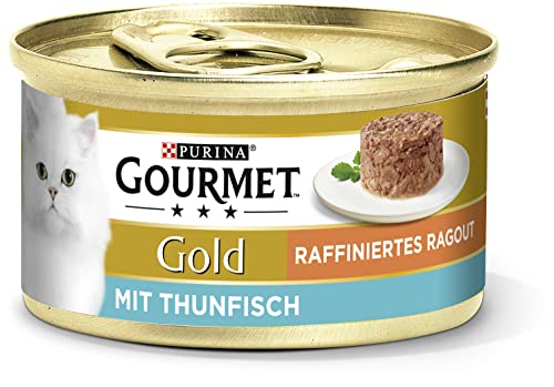 PURINA GOURMET Gold Raffiniertes Ragout Thunfisch 12er 12x 85g