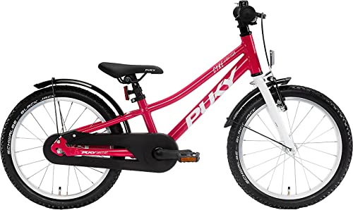 Puky Cyke 18 -1 Alu Kinder Fahrrad Berry rot weiß