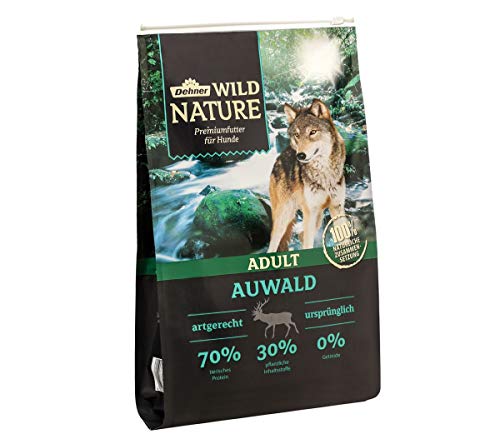 Dehner Wild Nature Hundetrockenfutter Auwald getreidefreies Wildfleisch Premium für hoher Fleischgehalt für sensible Adult 4