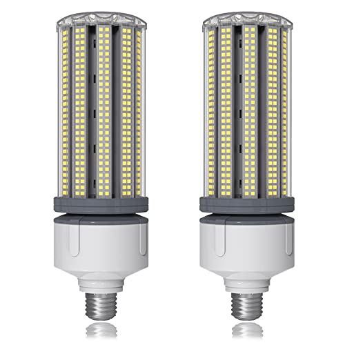 GUHPZA LED Mais Glühbirne ersetzt 200 W E39 E40 Sockel Tageslicht 5000 K 60 W 7800 lm für Innen- und Außenbeleuchtung von Garage Lager und großer Höhe E40