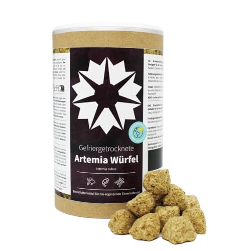 algova Artemia Würfel FD gefriergetrocknet Schwimmfutter 1L 90g