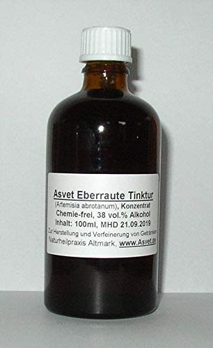 100ml Eberraute Tinktur Artemisia abrotanum Tropfen Zubereitung ohne Chemie handgemacht 100% und natürlich