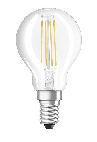 Osram 1er Pack LED Retrofit Classic P Glühbirne E14 6 5W ersetzt 60W warmweiß 2700K 806lm dimmbar LED Glühbirne E14 LED E14 Glühlampe LED Filament