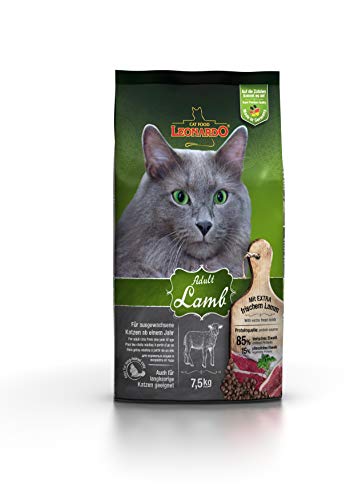 Leonardo Adult Lamb 7 5kg Katzenfutter Trockenfutter für Katzen Alleinfuttermittel für ausgewachsene Katzen Aller Rassen ab 1 Jahr