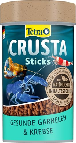 Tetra Crusta Sticks - Futter für Garnelen und Krebse für eine artgerechte Ernährung 100 ml Dose