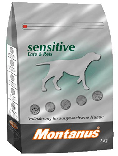 MONTANUS Sensitive Ente Reis Hundefutter 7 kg