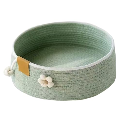 doyandader Korb für Kuschelnest für Kätzchen im Innenbereich Haus mit Kratzbrett für Büro