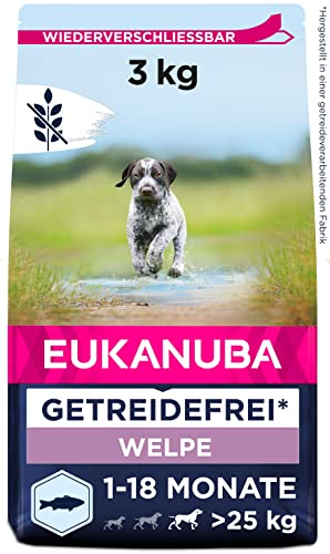  Welpenfutter getreidefrei Fisch für große   ohne Getreide für Junior 3