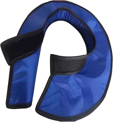 KAnduo Röntgen-Schutzkleidung Röntgen-Schutzhalsband for die Schilddrüse Röntgen-Schutzhalsband Blei-Schilddrüsenhalsband Halsschutz-Abdeckungsschal 0.35 mmpb