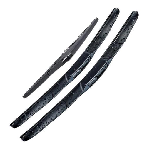 YUQUDGELKY Front  Heck Für Toyota Für Prado 120 J120 2002 2003 2004 2005 2006 2007 2009 Windschutzscheibenbürste