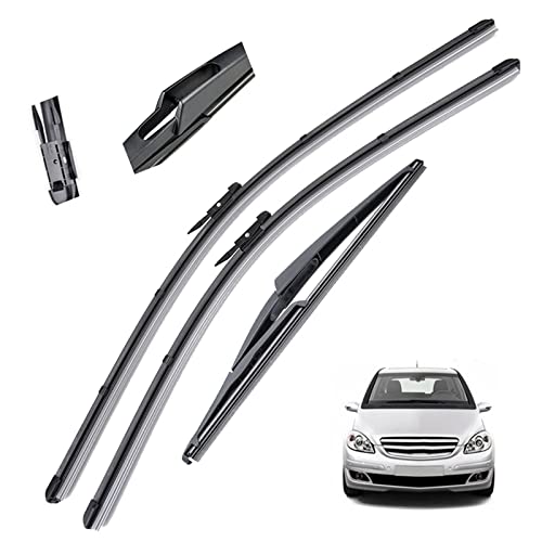 26 23 12 Wischerblätter Vorne Hinten Set Für Mercedes Für Benz B-Klasse W245 Auto Scheibenwischerblätter 2005 2006 2007 2008 2009 2010 2011